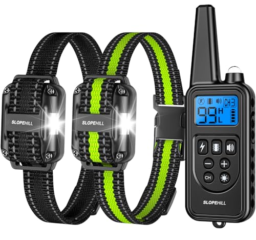 slopehill SLOPEHILL Dog Training Collar,4200FT Shock Collar for 2 Dogs — Side-by-side comparison of top picks in this category