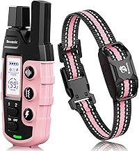 Bousnic Dog Shock Collar - 3300Ft Dog Training Collar with Remote for 5-120lbs Small Medium Large Do